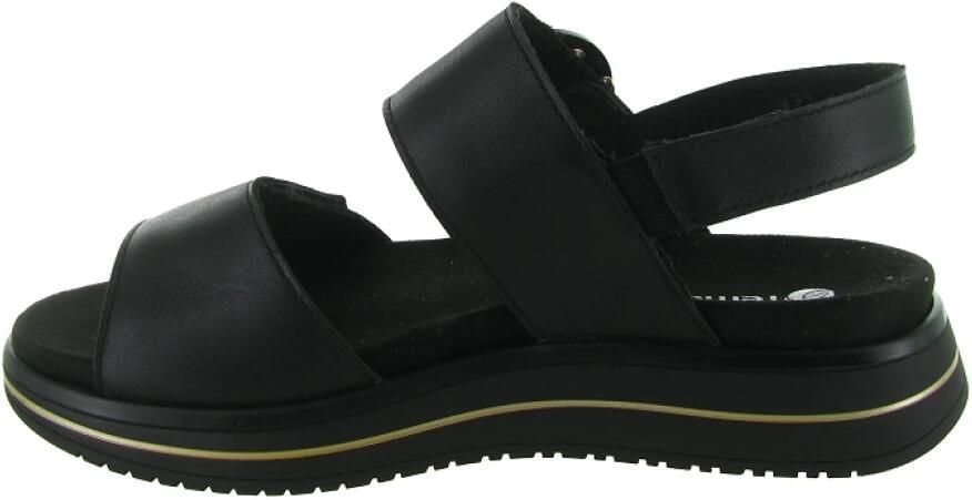 Remonte D1J63-00 Sandalen Zwart Leer Dames Zwart - Foto 2