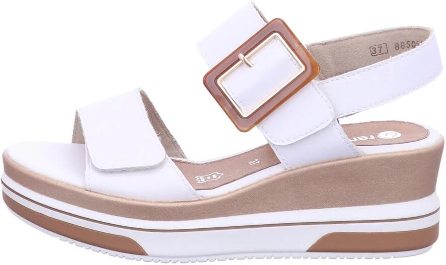 Remonte Plateausandaaltjes zomerschoen sandaal plateauhak met opvallende plateauzool - Foto 2