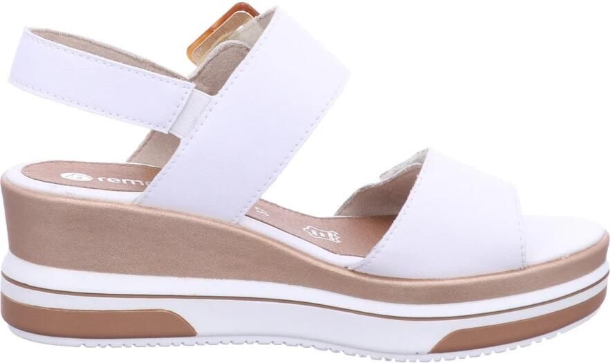 Remonte Plateausandaaltjes zomerschoen sandaal plateauhak met opvallende plateauzool - Foto 3