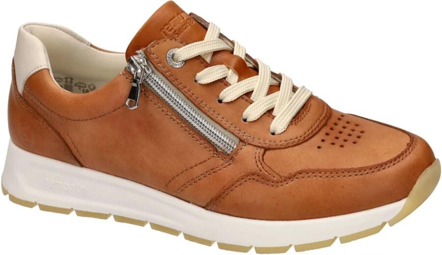 Remonte -Dames cogna caramel sneakers