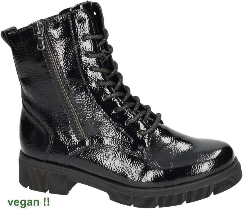 Remonte Veterlaarsjes Veterboots enkellaarsjes profielzool met glitter-veters