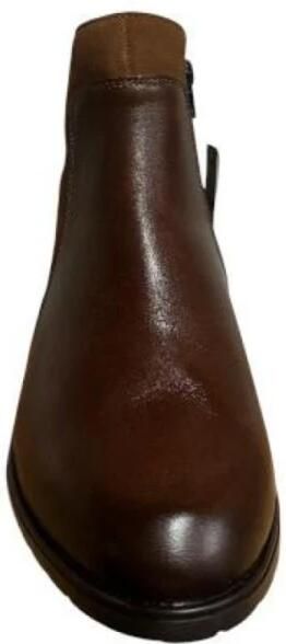 Remonte D6893-22 Enkellaarzen Bruin Leer en Suede Dames Bruin - Foto 10