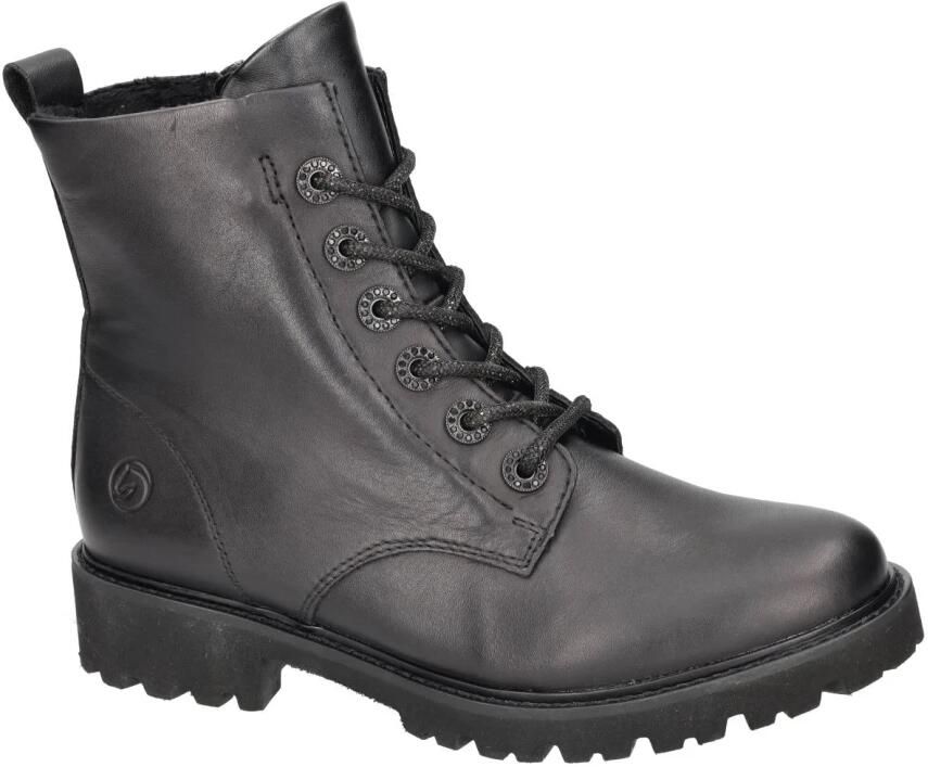Remonte Veterlaarsjes Veterboots blokhak profielzool met Lite´n Soft-uitrusting