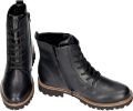 Remonte Veterschoenen blokhak veterschoen enkellaars in used look - Zwart