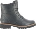 Remonte D8661 Veter enkellaars - Zwart