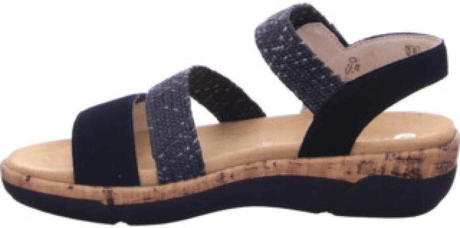 Remonte Sleehaksandaaltjes bandjessandaal comfortabele schoen zomerschoen met zacht voetbed - Foto 2