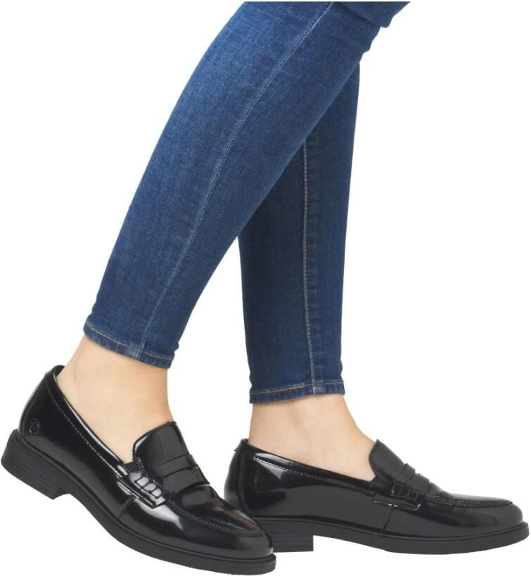 Remonte Elegante Zwarte Gesloten Loafers Damesschoenen - Foto 7