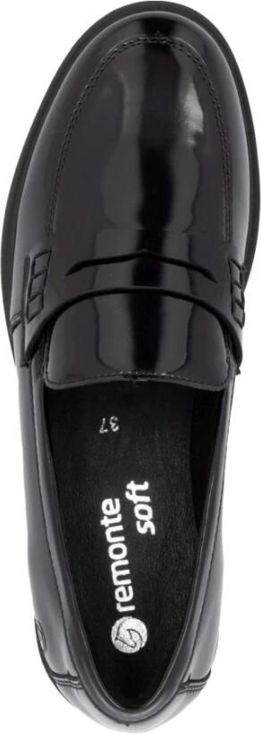 Remonte Elegante Zwarte Gesloten Loafers Damesschoenen - Foto 5