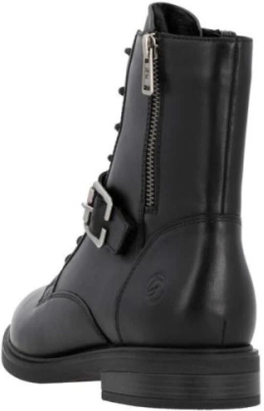 Remonte art. D1U70 00 zwart leer veterboot met rits - Foto 2