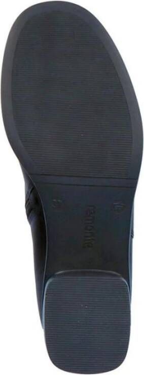Remonte black casual closed booties Zwart Dames
