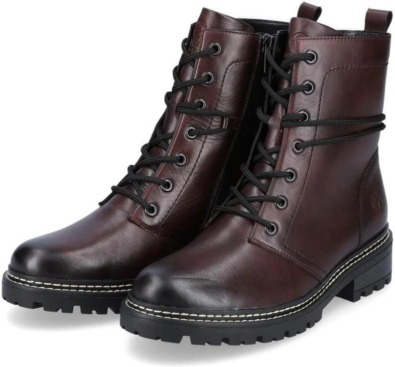 Remonte Stijlvolle veterschoenen voor koud weer Brown Dames - Foto 2