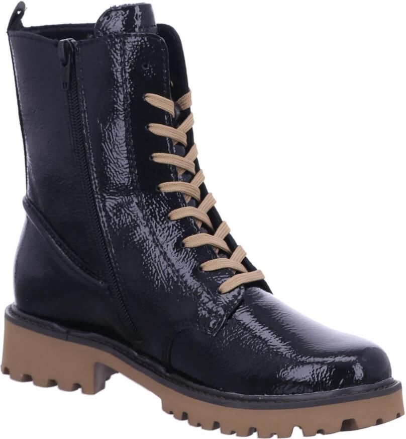 Remonte Veterlaarsjes Elisabeth Hurley-Collection blokhak veterschoen met praktische binnenrits - Foto 5