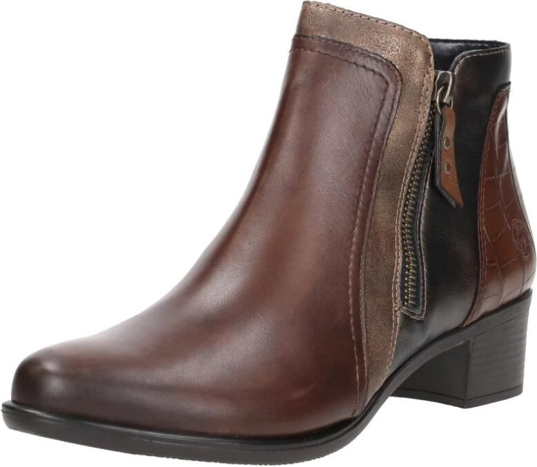 Remonte Enkellaarsjes Hak Enkellaarsjes Hak cognac - Foto 7