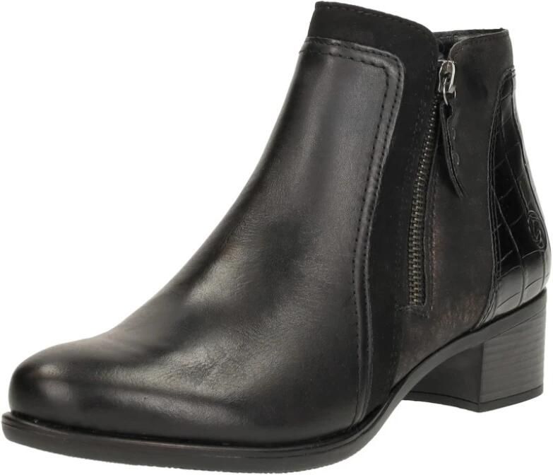 Remonte Enkellaarsjes Hak Enkellaarsjes Hak zwart - Foto 4