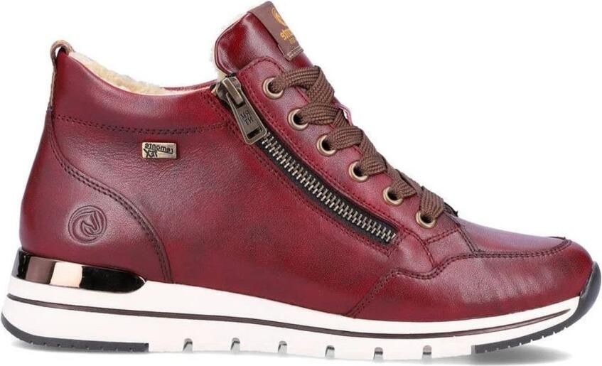 Remonte red casual closed booties Rood Dames - Foto 2
