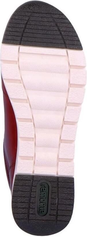 Remonte red casual closed booties Rood Dames