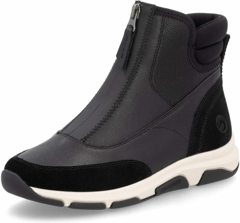 Remonte Winterlaarzen sleehak winterenkellaarsjes high top sneaker met schapenwol voering - Foto 2