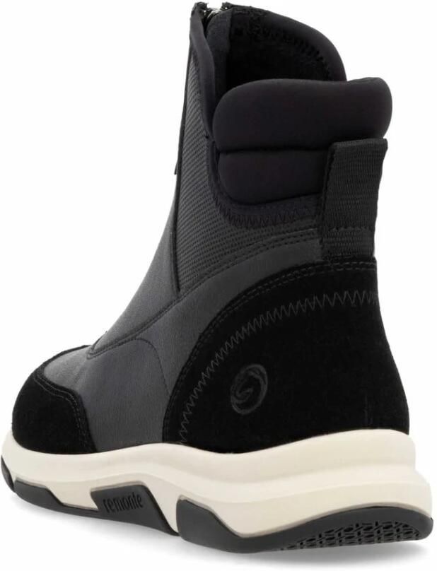 Remonte Winterlaarzen sleehak winterenkellaarsjes high top sneaker met schapenwol voering - Foto 4