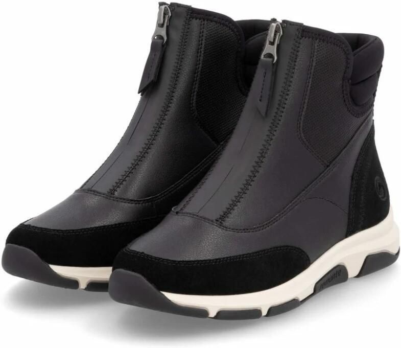 Remonte Winterlaarzen sleehak winterenkellaarsjes high top sneaker met schapenwol voering - Foto 3