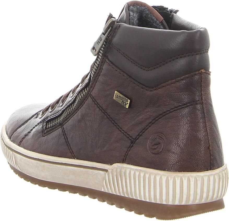 Remonte Veterschoenen platform lace-up ankle boots in crash look - Foto 10