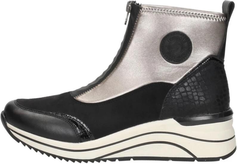 Remonte Enkellaarsjes zwart Synthetisch Dames - Foto 7