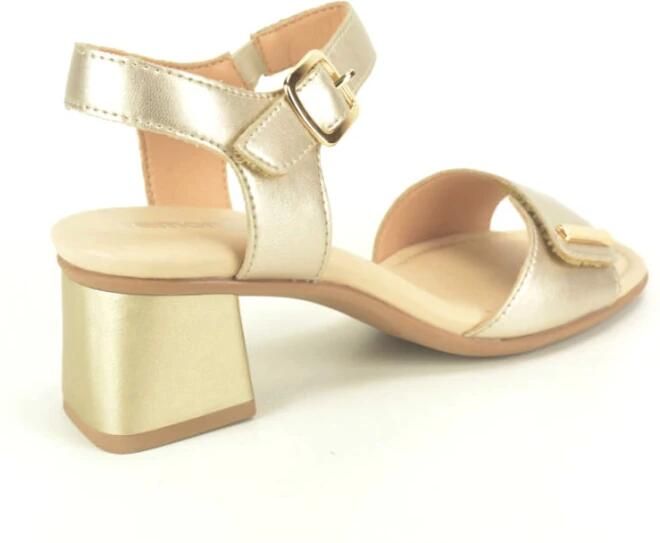 Remonte Goud effen Sand Velcro DH 5cm - Foto 2