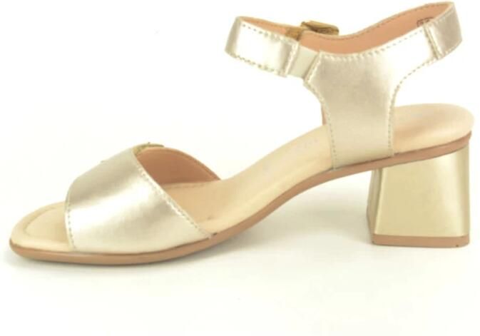 Remonte Goud effen Sand Velcro DH 5cm - Foto 3