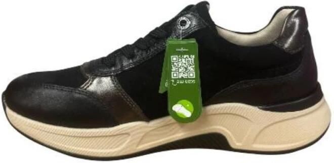 Remonte Dames Sneaker D3V00-03 Zwart Combi Wijdte H - Foto 4