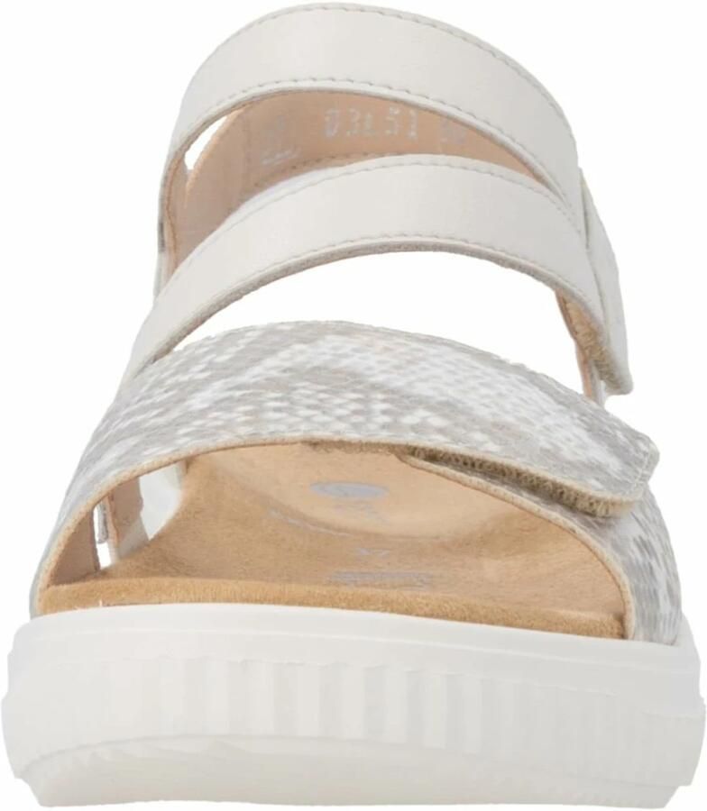 Remonte Dames Sandaal D3L51-60 Lichtbeige Combi Wijdte H - Foto 3