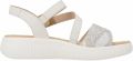 Remonte Dames Sandaal D3L51-60 Lichtbeige Combi Wijdte H - Lichtbeige