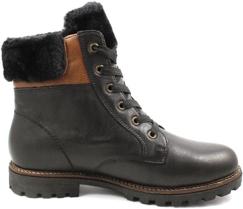Remonte Zwarte Enkellaars Black Dames