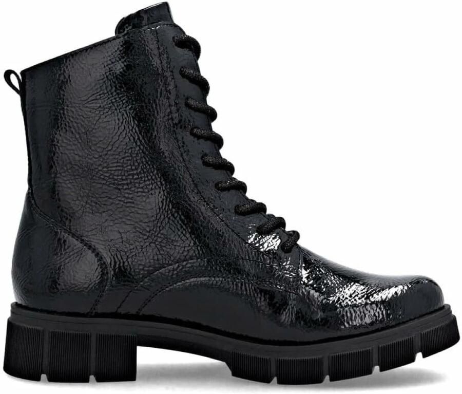 Remonte Veterlaarsjes Veterboots enkellaarsjes profielzool met glitter-veters