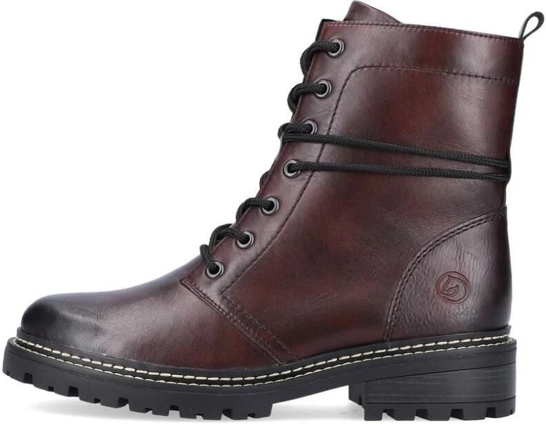 Remonte Stijlvolle veterschoenen voor koud weer Brown Dames - Foto 3