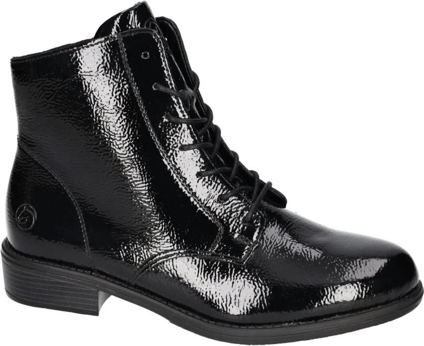 Remonte Veterlaarsjes blokhak business schoen laarzen met logo-embossing aan de hiel - Foto 2