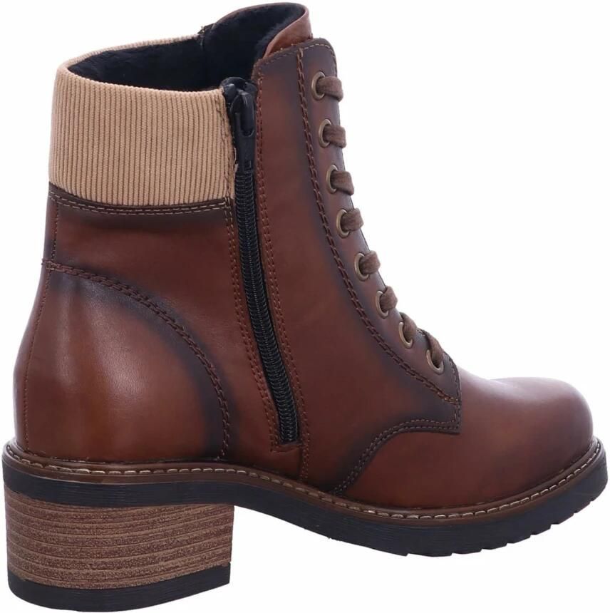 Remonte Stoere Bruine Veterboot voor Dames Bruin Dames