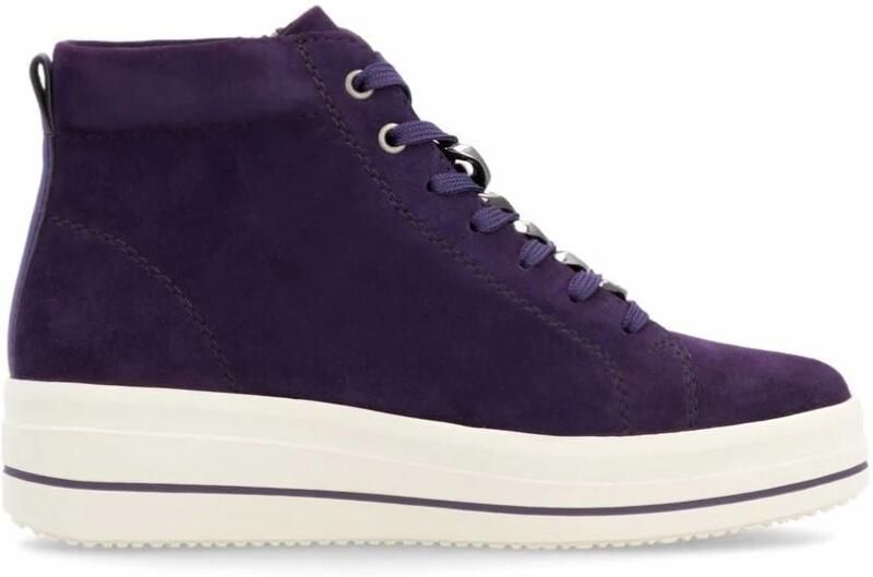 Remonte Plateausneakers Liz Hurley-Collection freizeitschoen high-top sneaker veterschoen zijrits - Foto 4