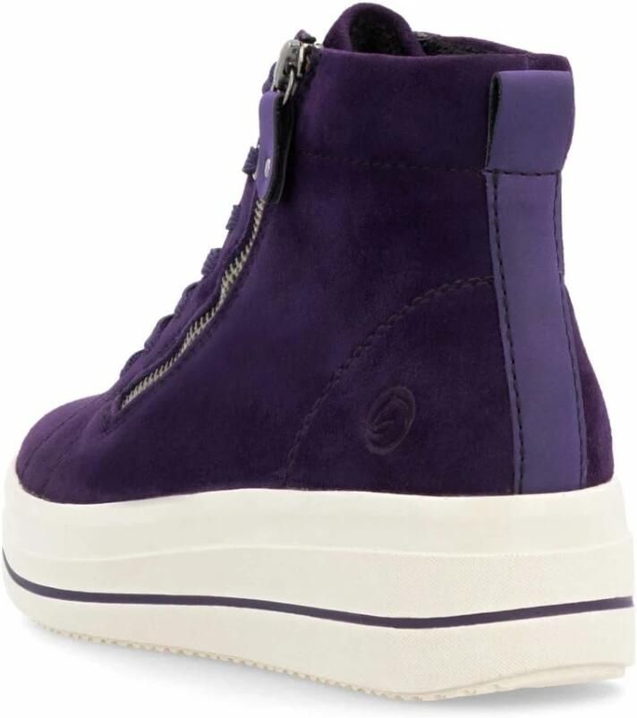 Remonte Plateausneakers Liz Hurley-Collection freizeitschoen high-top sneaker veterschoen zijrits - Foto 3