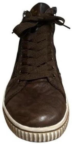Remonte Veterschoenen platform lace-up ankle boots in crash look - Foto 14