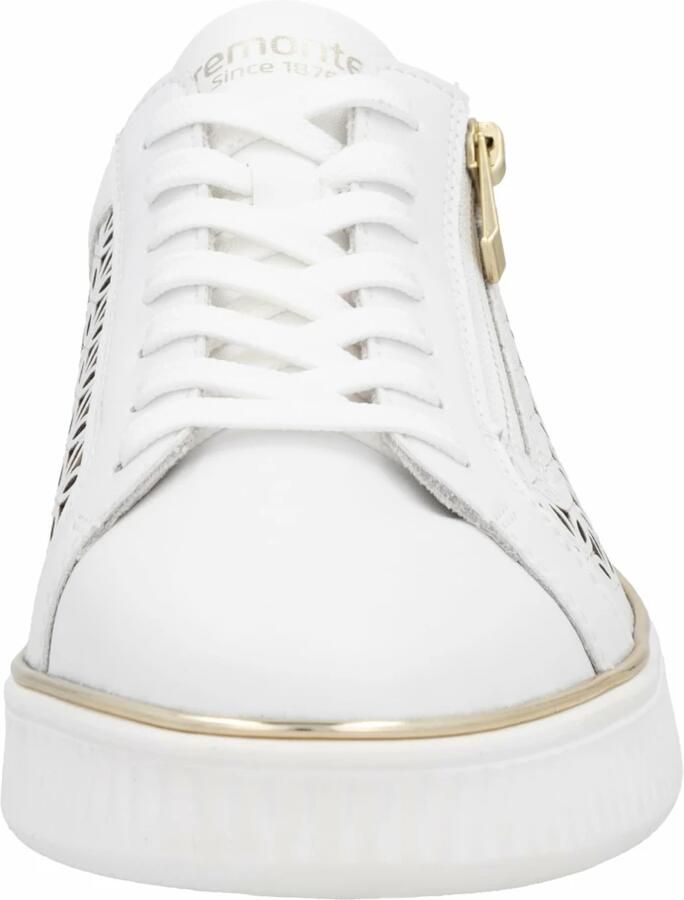 Remonte Plateausneakers vrijetijdsschoen veterschoen lage schoen met perforatie