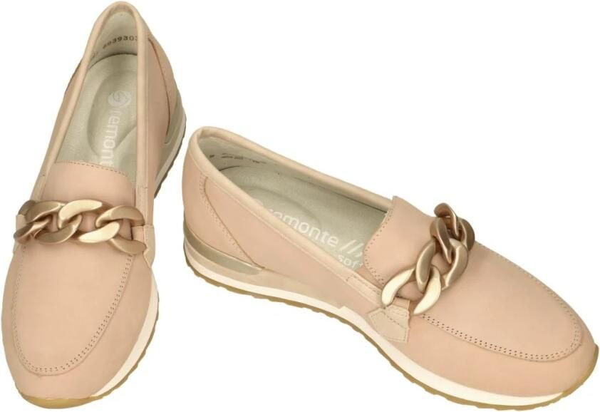 Remonte -Dames oud roze ballerina's & mocassins - Foto 3