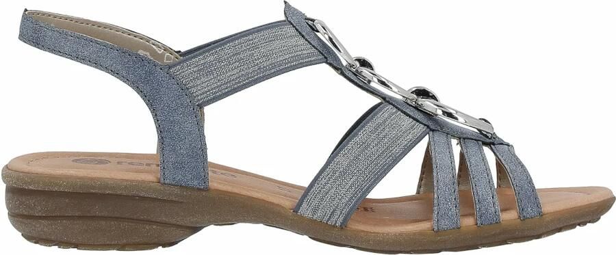 Remonte Sandalen sleehak zomerschoen sandaal met elastische banden - Foto 5