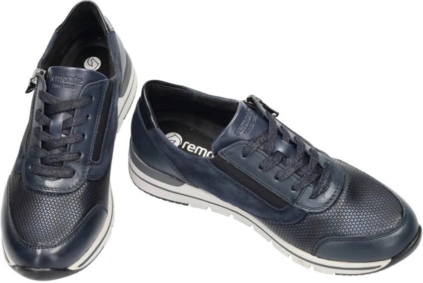 Remonte -Dames blauw donker sneakers - Foto 2