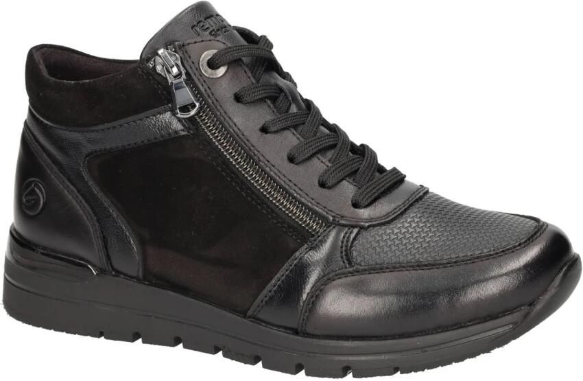 Remonte Dames Veterboot R6776-02 Zwart