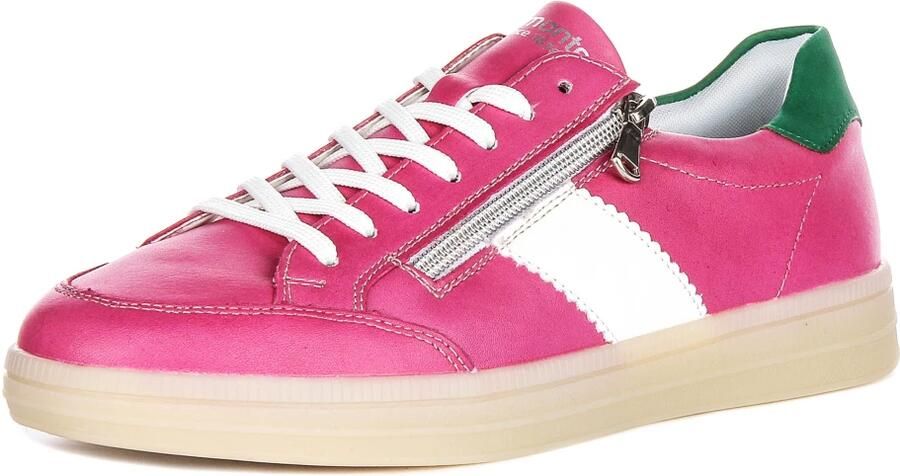 Remonte Plateausneakers Elisabeth Hurley-Collection vrijetijdsschoen lage schoen veterschoen met extra rits - Foto 4