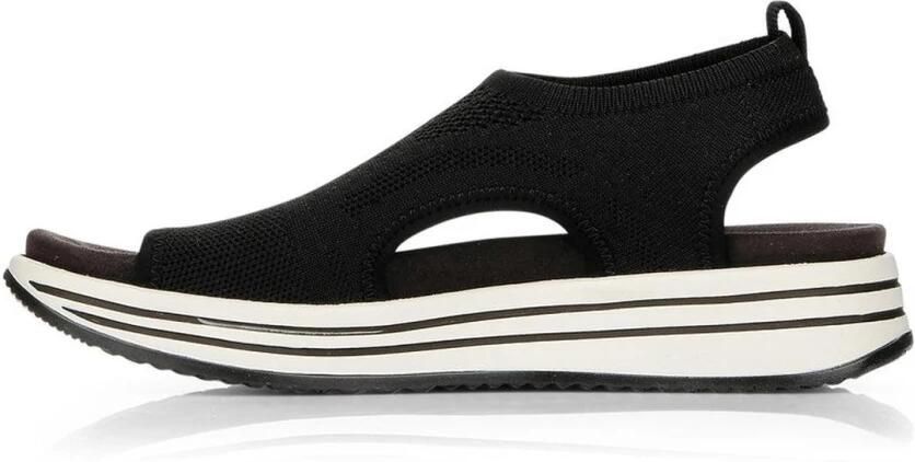 Remonte Plateausandalen met verwisselbaar textielen voetbed