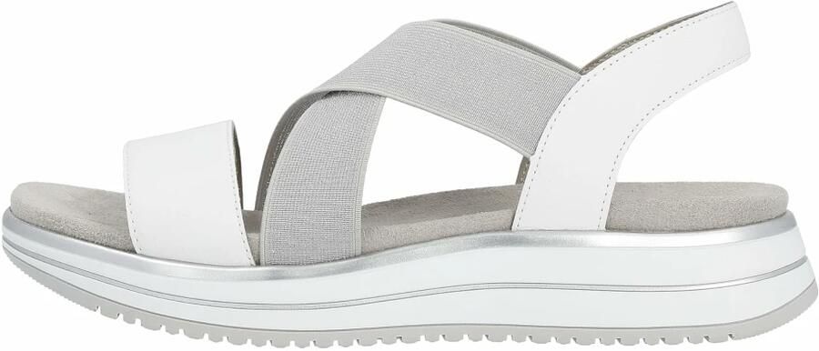 Remonte dames sandaal wit zilver - Foto 2