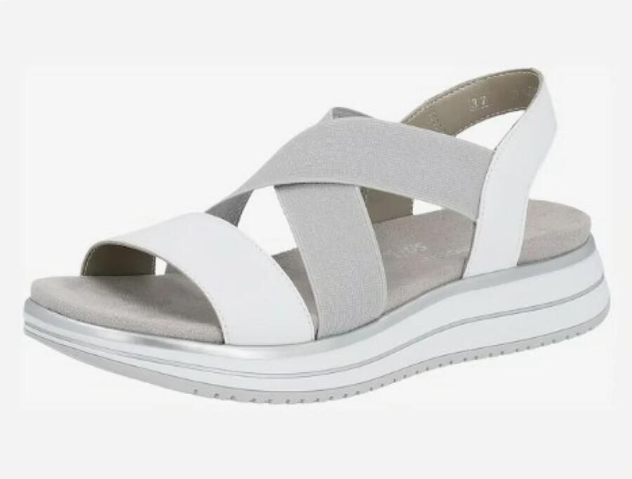 Remonte dames sandaal wit zilver - Foto 3
