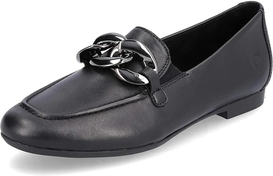 Remonte Loafers Slipper business schoen met opvallende sierketting