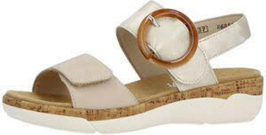 Remonte Sleehaksandaaltjes zomerschoen bandjessandaal praktische klittenbandsluitingen - Foto 2