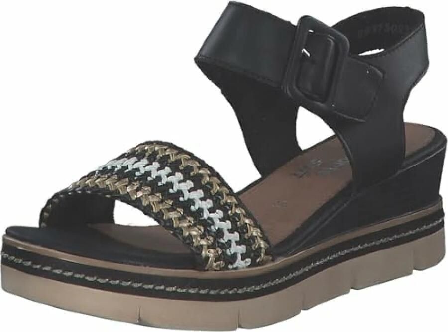Remonte D2L55 03 dames sandalen zwart - Foto 4